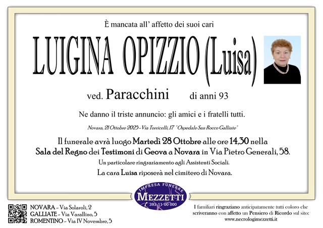 Annuncio famiglia