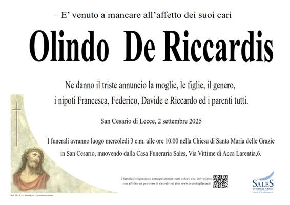 olindo de riccardis