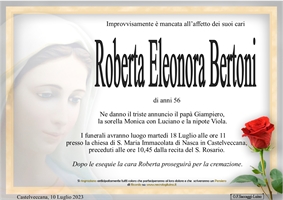 Roberta Eleonora Bertoni