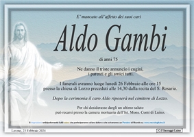 Aldo Gambi