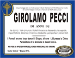 Girolamo Pecci