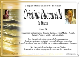 Cristina Buccarella Marzo