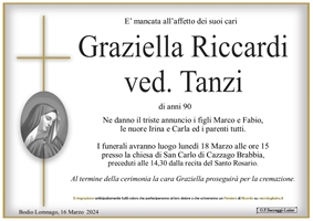 Graziella Riccardi Ved. Tanzi (VA) 